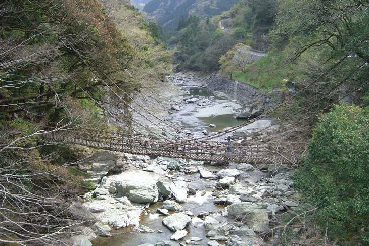 徳島県 かずら橋
