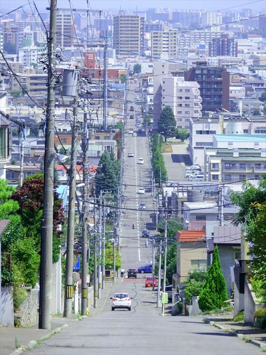札幌市 かつら坂からの風景