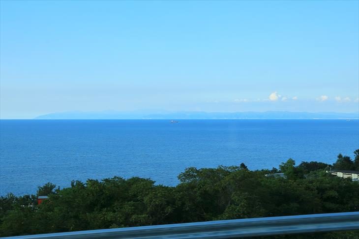 小樽から札幌へのバスからの風景