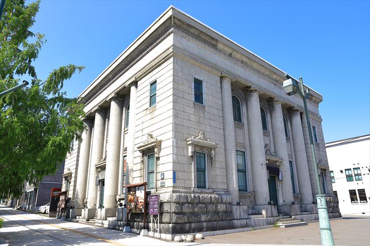 旧安田銀行 小樽支店】小樽市指定歴史的建造物 第19号（現 花ごころ