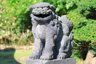 薬師神社の恵比寿神社の狛犬様