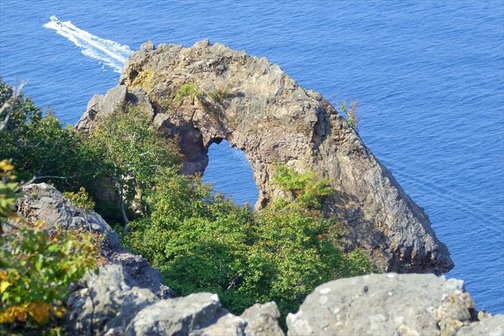 小樽海岸自然探勝路 テーブル岩からの眺め
