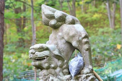 塩谷神社 狛犬様