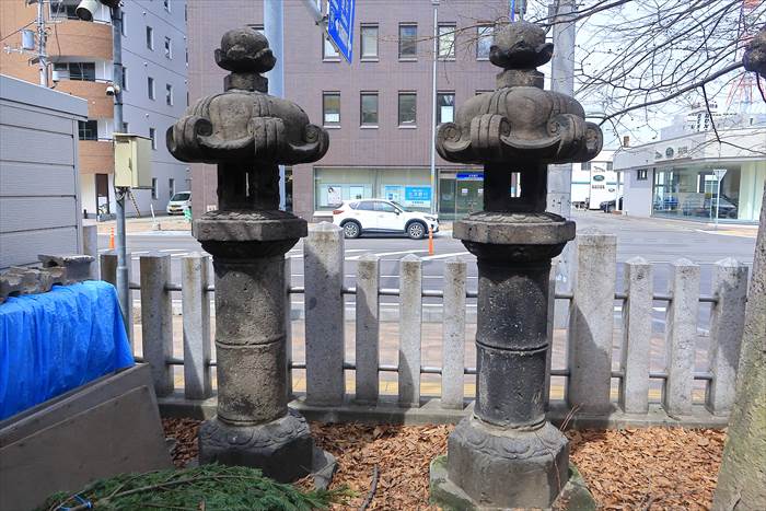 北海道神宮 頓宮 石灯籠
