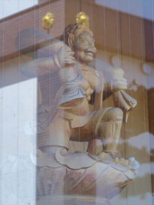 中央寺 風神雷神像