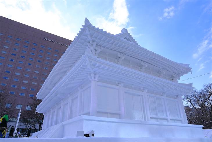 【大雪像】　奈良・薬師寺　大講堂