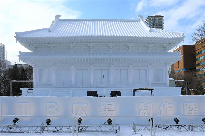 【大雪像】　奈良・薬師寺　大講堂