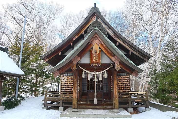 平岸天満宮・太平山三吉神社の冬