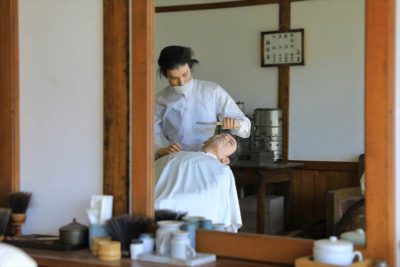 北海道開拓の村 旧山本理髪店
