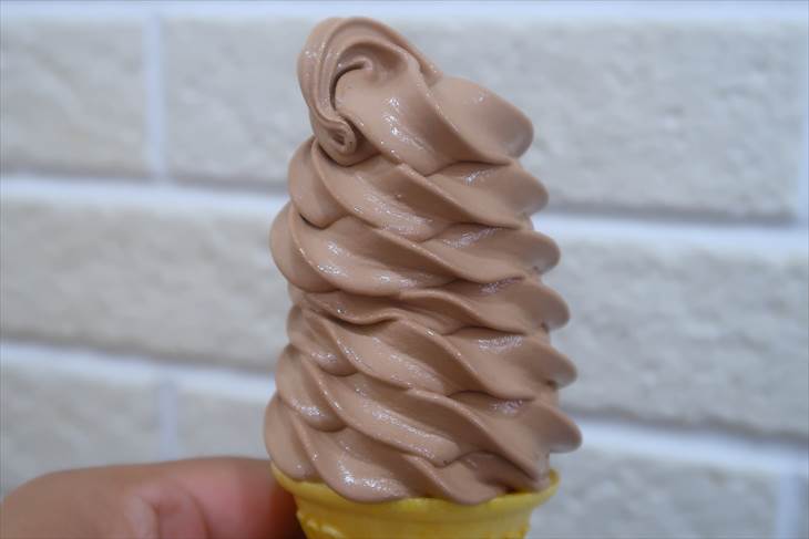 ロイズあいの里公園店 チョコレートソフトクリーム