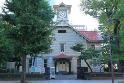 札幌市時計台（旧札幌農学校演武場）