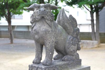 苗穂神社 狛犬