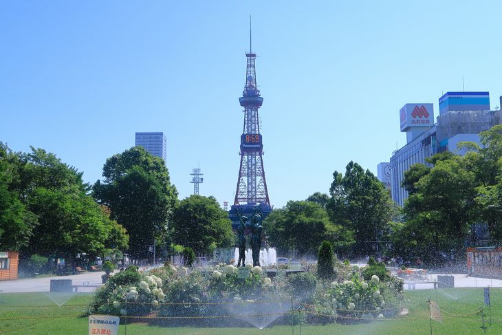 2018年7月の札幌大通公園