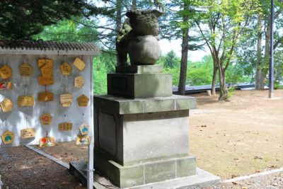 上野幌神社 狛犬様