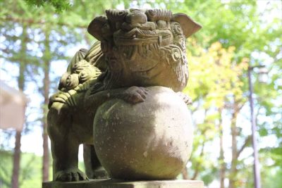 上野幌神社 狛犬様