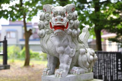 三里塚神社 狛犬