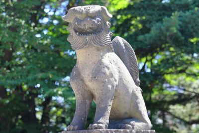 白石神社（札幌） 狛犬様