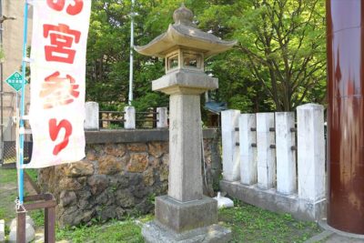 豊平神社 石灯籠