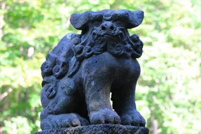 定山渓神社 狛犬