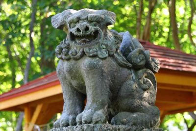 定山渓神社 狛犬