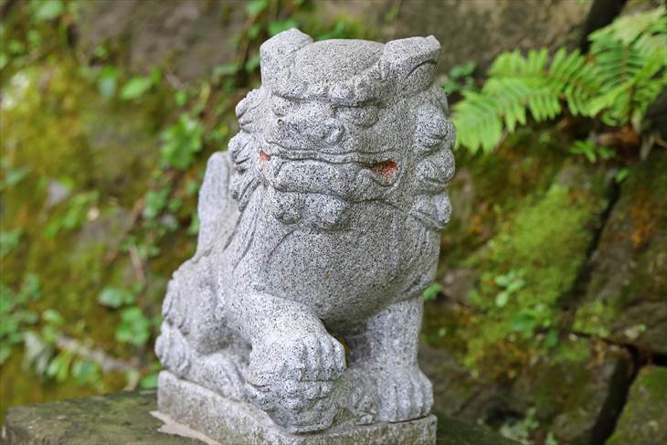 上山鼻神社 狛犬